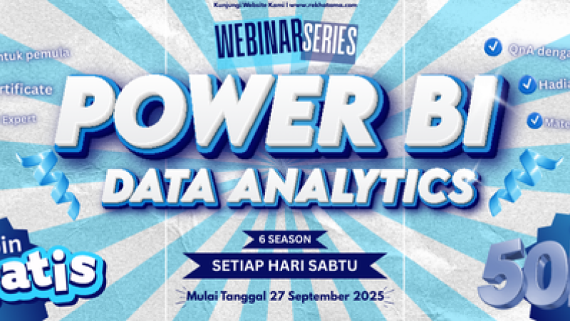 Webinar Series Data Analitik dengan Microsoft Power BI