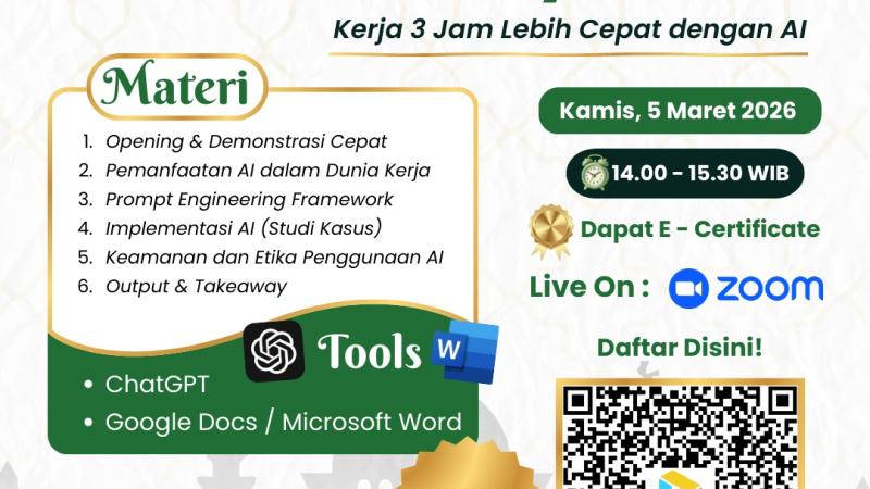 Webinar Ramadhan Fasting (AI Productivity Hacks)